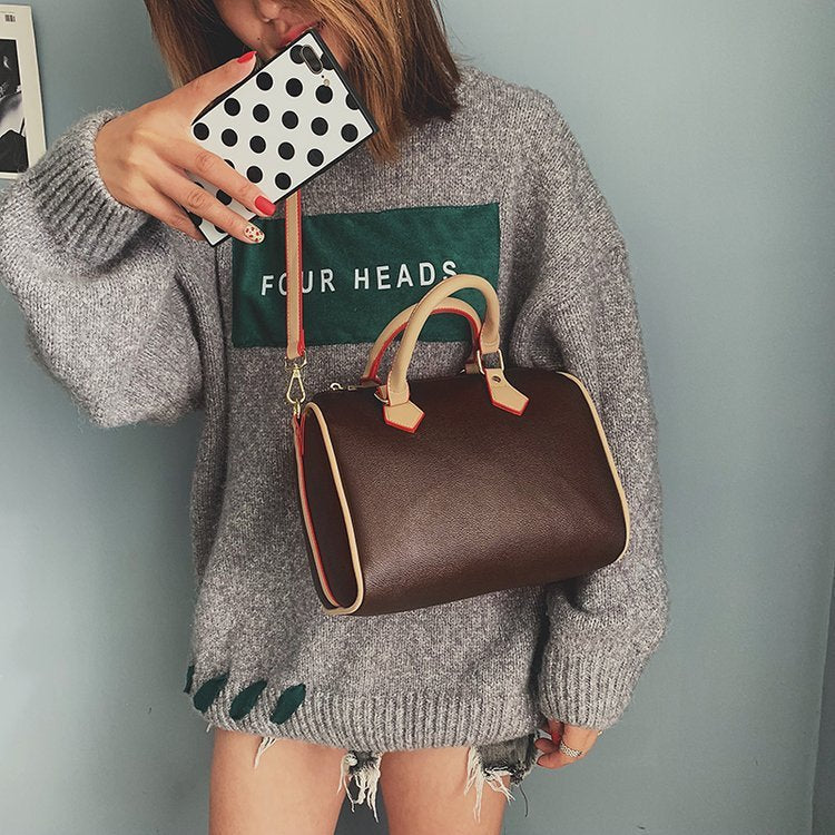 Mini women's pillow bag, shoulder messenger bag