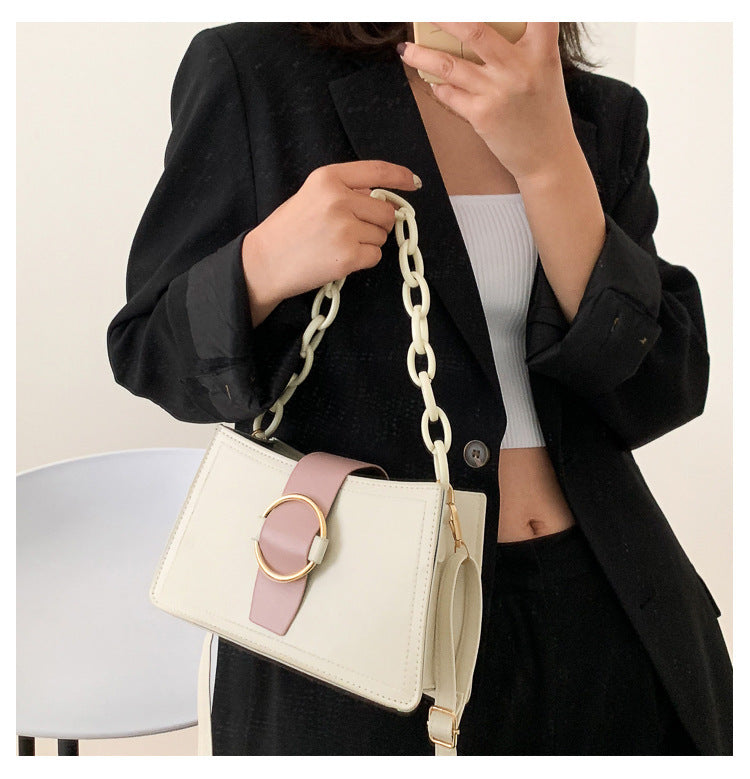 Summer chain bag arm bag French bag